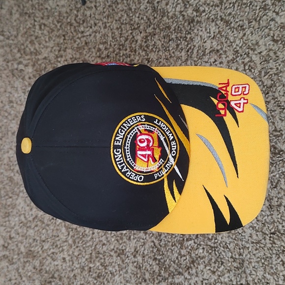 Union Wear Operating Engineers Local 49 Embroidered Adjustable Hat - Picture 3 of 13